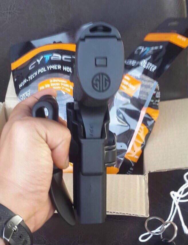 🔰New.ซองปืน CYTAC SIG P320sp🔰 (รุ่นปลดเร็วด้วยนิ้วโป้ง) 📌ราคาพิเศษ 1,400 บาท 🔰New.ซองปืน CYTAC SIG P320sp🔰 (รุ่นปลดเร็วด้วยนิ้วชี้) 📌ราคาพิเศษ 1,200 บาท 🔰ซองปืนพกนอก CYTAC🔰 (รุ่นปลดเร็วด้วยนิ