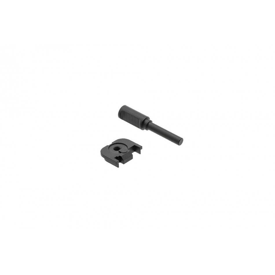 Reflex Mount ยี่ห้อ SI (เพลตติดดอทสำหรับปืนGlock) คุณสมบัติ : #ตัวเพลตสามารถติดดอทได้หลายรุ่นเช่น Doctor C,Trijicon RMR,Vortex Venon,Vortex Viper,Razor,Leupoldเป็นต้น ติดตั้งง่าย / น้ำหนักเบา มี3สีให้เลือก สีดำ / สีทราย / สีแดง