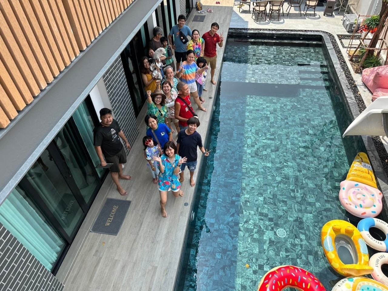 HR15081 บ้านพักตากอากาศชะอำ The Le Mona Near Beach Pool Viila Cha Am