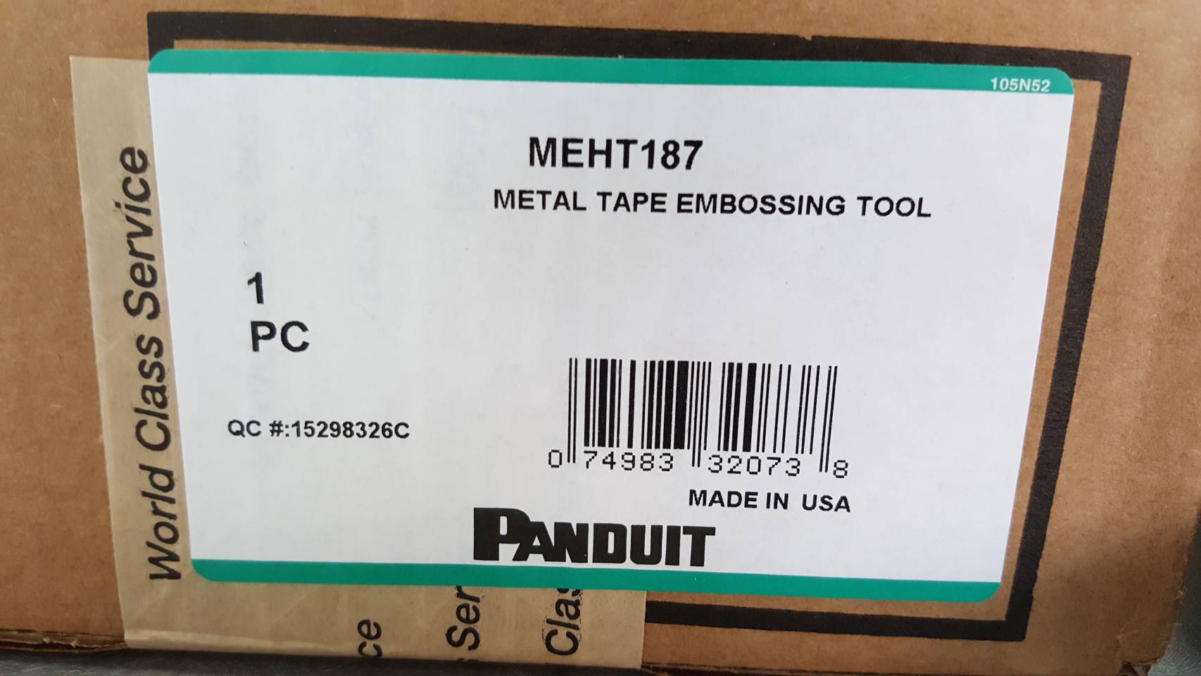 METAL TAPE EMBOSSER PANDUIT