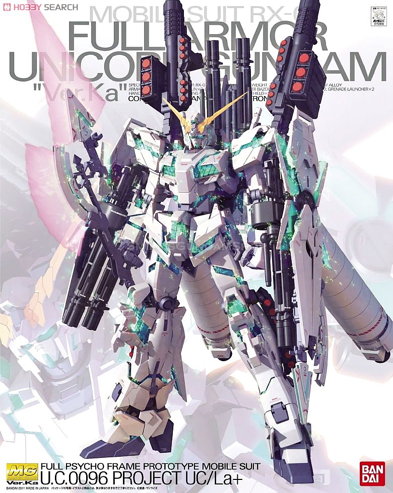 [PO]MG 1/100 RX-0 Full Armor Unicorn Gundam Ver.Ka[BANDAI]