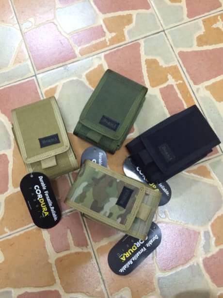 New.ซองโทรศัพท์ใส่ได้ 2เครื่อง ผ้าCORDURA 5 สี ราคา 650 บาท
