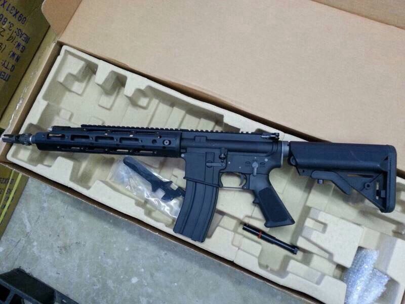WE M4 Raptor R.A.R.S. GBB Rifle (Black)