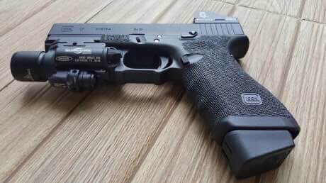 New.Red Dot DOCTER Sight C + ขาจับ Glock (ปรับแสง Aoto) สีดำ สีทราย สีเทา สีส้ม ราคาพิเศษ
