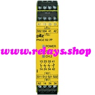 PilZ 777305 PNOZ X2.7P 24VACDC 3n/o 1n/c LiNE iD : RELAYS.SHOP