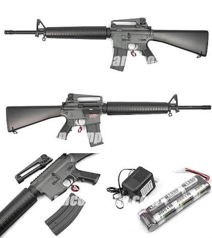 M16A3 บอดี้ ABS - Jing Gong F6610
