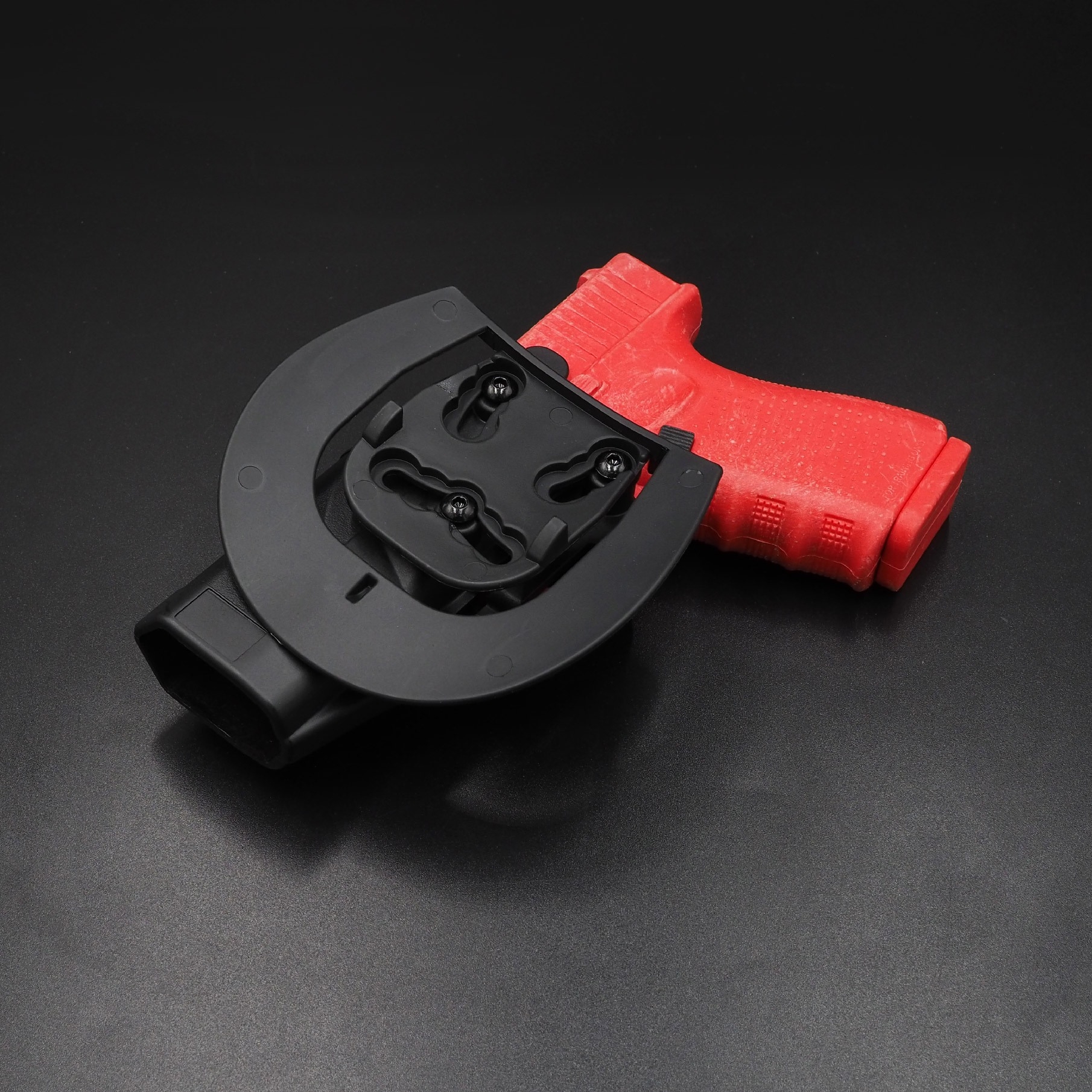 Newซ ซองปืน BH G17/G19 ( BH Holster ) 🍁 ผลิตจาก Polymer เกรดคุณภาพ 🍁 มาพร้อมเพลทเหน็บและเพลทสอดเข็มขัด