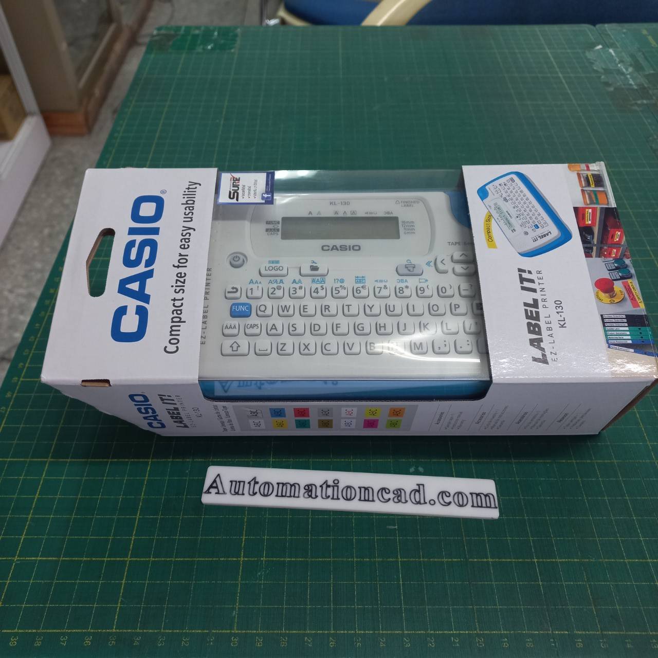 เครื่องพิมพ์สติกเกอร์ KL-130 CASIO LABEL PRINTER สำหรับใช้ในสำนักงาน