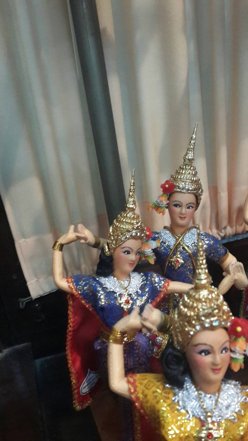 ตุ๊กตา นางรำ (ชุดคู่) ขนาดเล็ก 8 นิ้ว