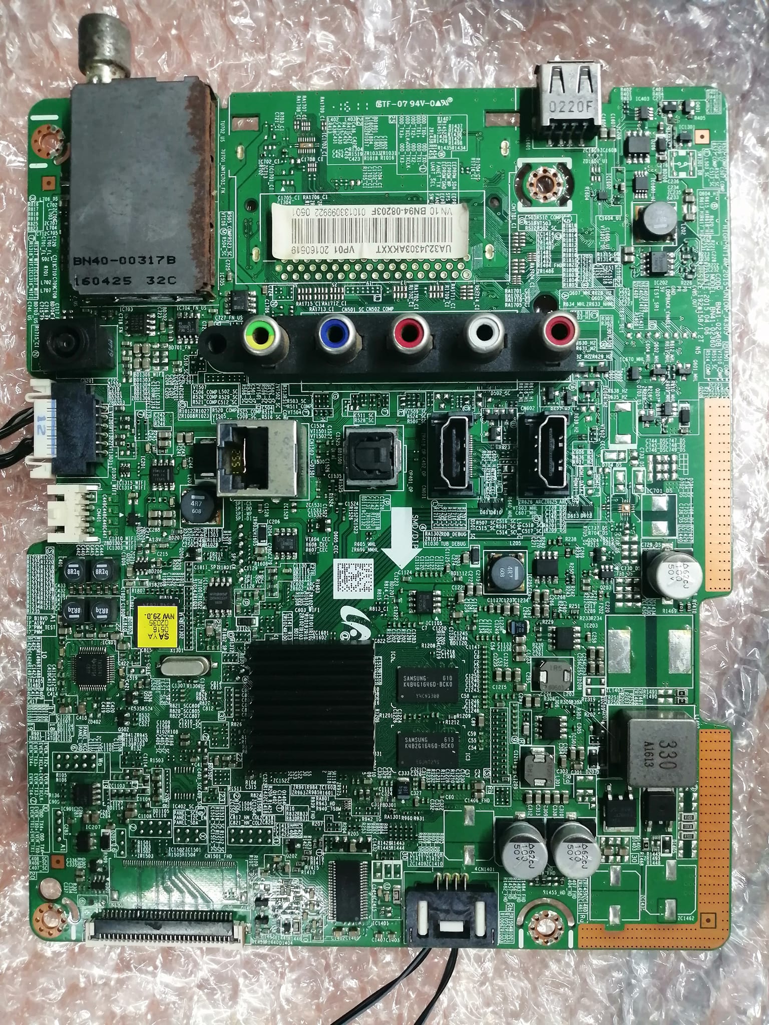 เมนบอร์ดซัมซุง Mainboard SAMSUNG รุ่น ua32j4303ak