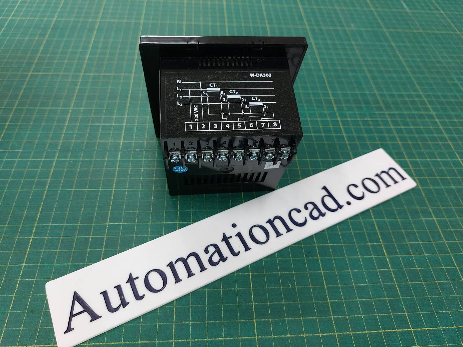 WIP ดิจิตอลแอมมิเตอร์ W-DA303 มิเตอร์วัดไฟกระแสสลับ 3 เฟส Digital AC Ammeter