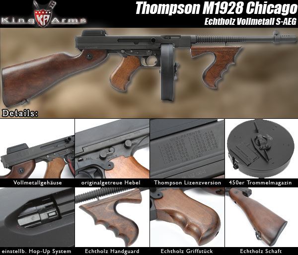 Thompson M1928 Chicago King Arms