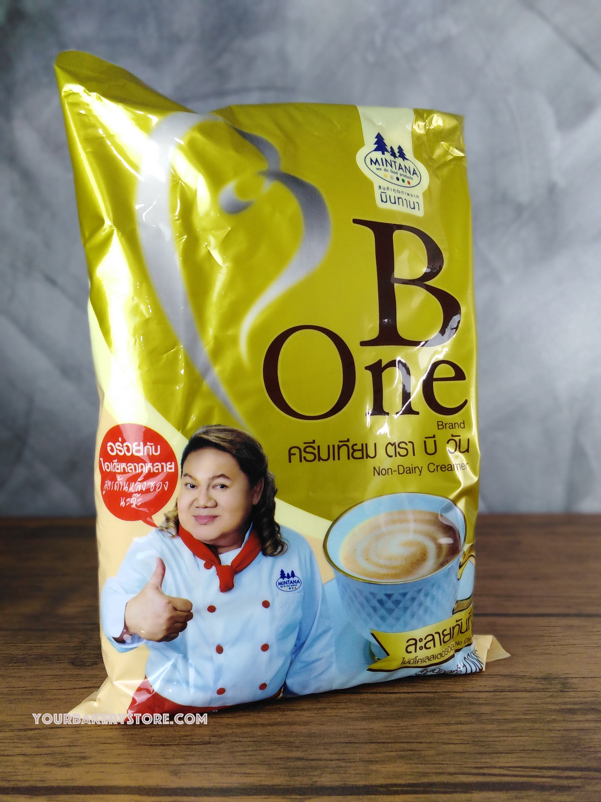 ครีมเทียม ตรา B One (สีทอง) 1kg.
