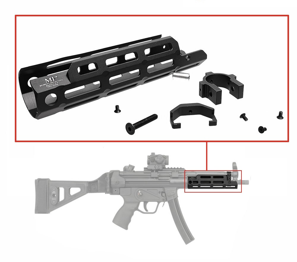 New. รางหน้า MP5 Midwest Industries M-LOK