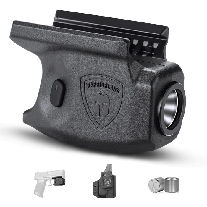 ไฟฉาย Warriorland SL-1 + ซองพกใน Kydex G43/G43X ( เฉพาะรุ่นที่ไม่มีราง ) ไฟฉาย Warriorland SL-1 + ซองพกใน Kydex 🔺ไฟฉาย ผลิตจาก Polymer เกรดคุณภาพ 🔺ออกแบบให้ทนทานต่อแรงรีคอยด์ได้ 🔺ความสว่าง 150 Lumens 🔺ระยะส่องสว่าง 100 m. &