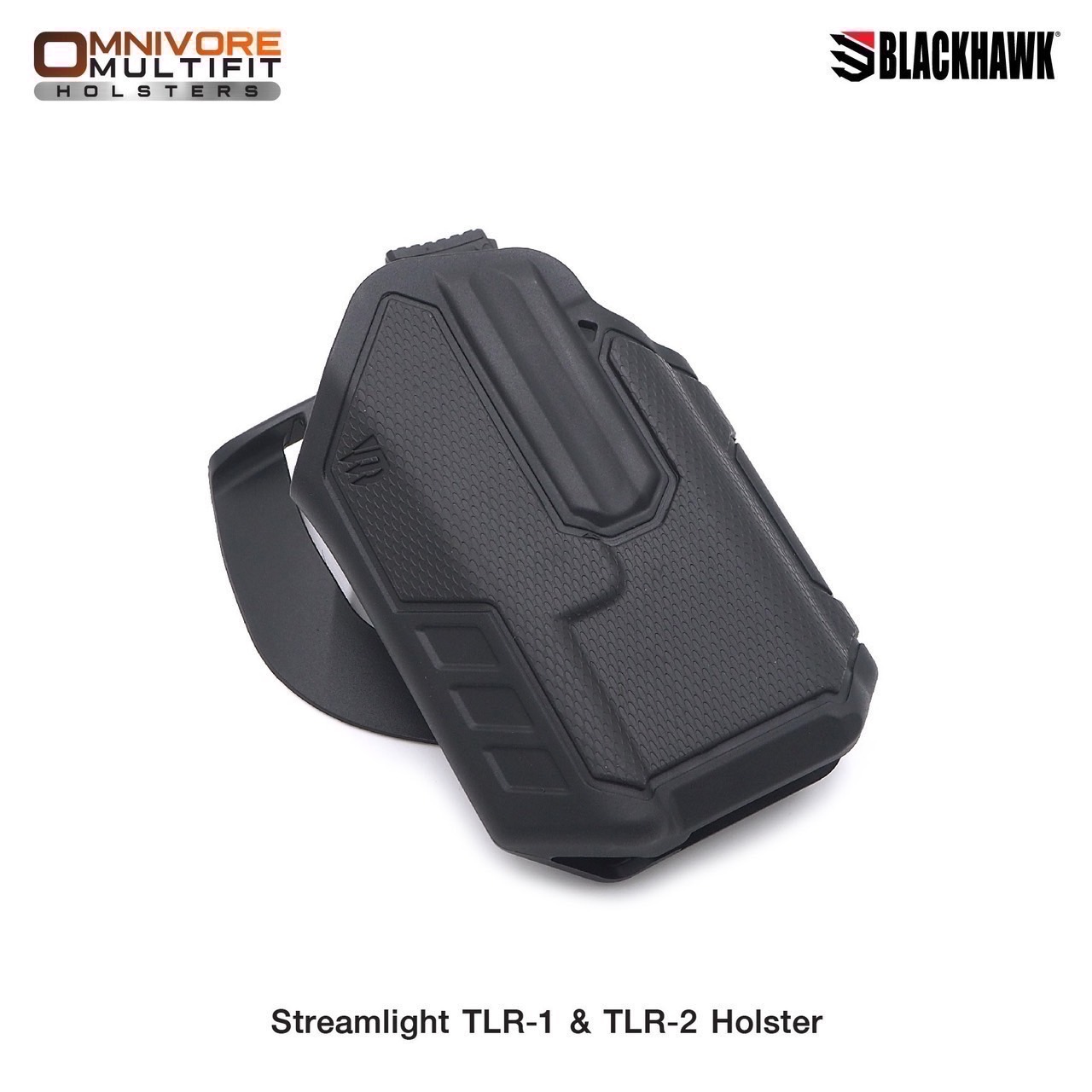 New.ซองปืน Blackhawk OMNIVORE ( Omnivore Multift Holsters ) ⚓ ซองปืนปลดล็อคนิ้วโป้ง ( Level 2 ) ⚓ ใช้กับปืนพกได้มากกว่า 150 รุ่น ( ตามตาราง ) ⚓ ใช้ยึดแบบเพลทเหน็บหรือร้อยเข็มขัดได้ 📌 ใช้คู่กับไฟฉาย Streamlight TLR-1 & TLR-2 (