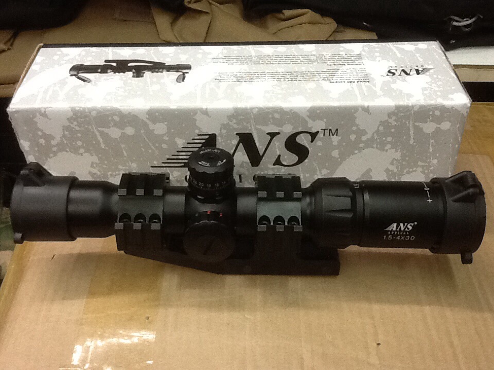 กล้องเล็งไว Scope ANS Optical 1.5-4x30 CQB