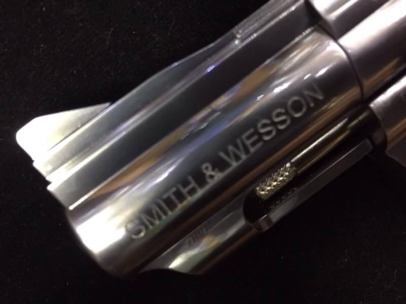 New.(ล็อตสุดท้าย ) Wingun Sport 708 Smith&Wesson 2.5" Silver Full Metal CO2 Revolver ลูกโม่สีเงิน รุ่น ฟูลมาร์คกิ้ง งานซีเอ็นซี (CNC) ล่องลึก ลำกล้อง2.5นิ้ว มาพร้อมปลอกกระสุน6นัด ใช้แก้สหลอดCo2 โครงปืนเป็นโลหะทั้งกระบอก น้ำหนักได้ที่ ด้ามจับพลาสติก ท