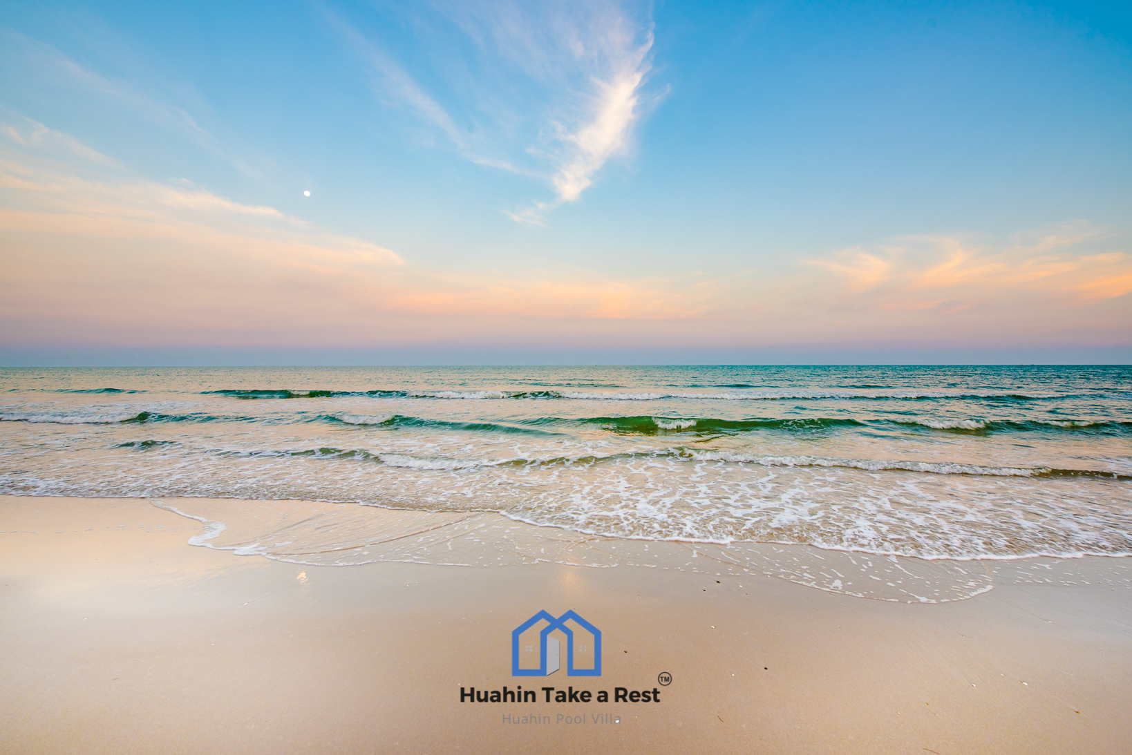 HR15039 บ้านพักติดทะเลหัวหิน The Premium Beach Villa Hua Hin