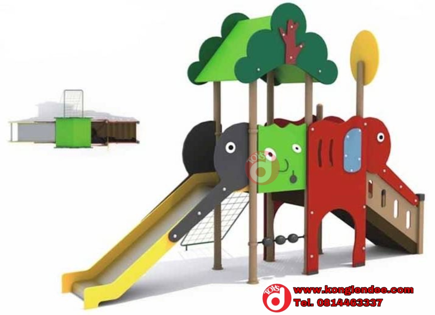 เครื่องเล่นสนามPE ชุดช้าง