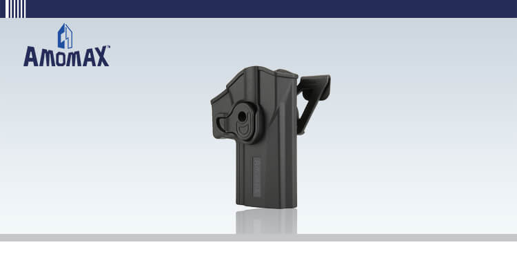 ซองปืน ยี่ห้อ Amomax ของปืน Sig Sauer P320 ปืนรุ่นที่ใส่ได้ Sig Sauer P320 มีสีดำ และ สีทราย ใน1ชุด มีซองปืน ราคา 900บาท