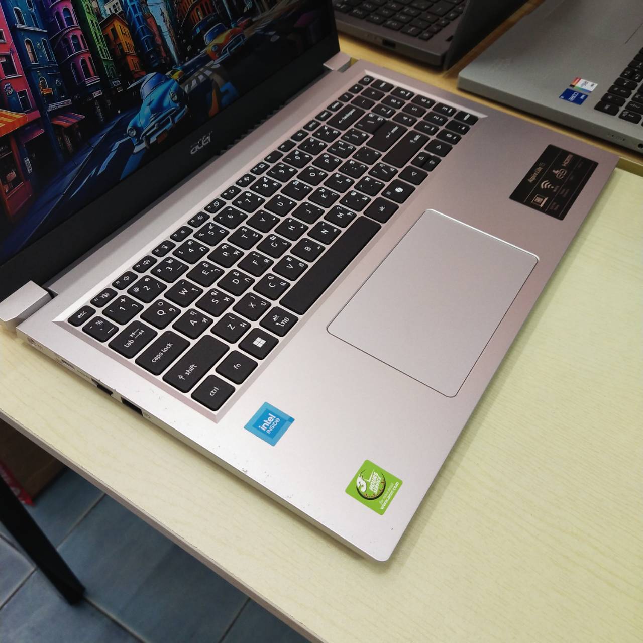 ACER ASPIRE LITE15 AL15-33P-C2Z9 สภาพเครื่อง 80% (ประกันศูนย์ Onsite 24/04/2027)