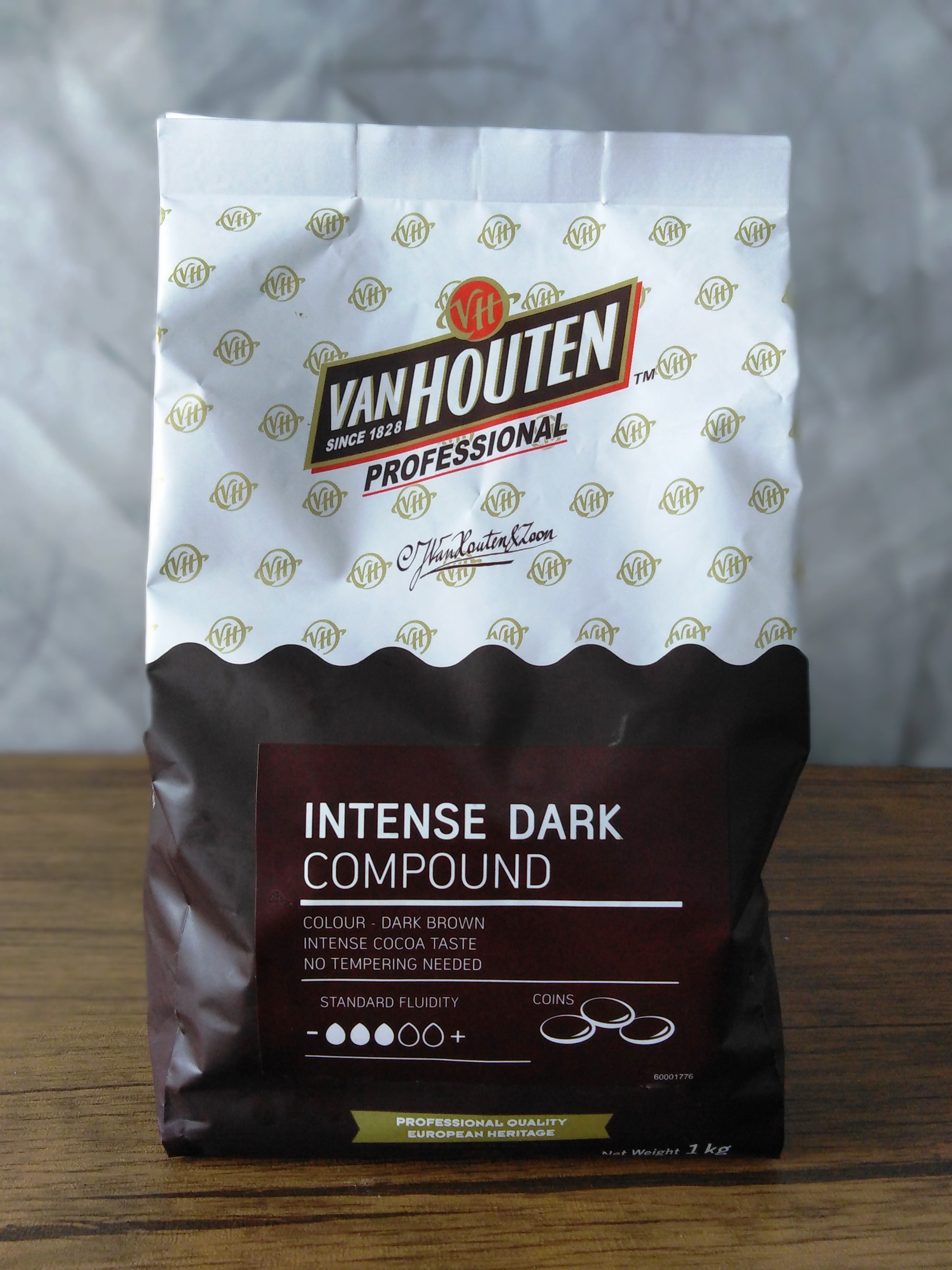 Intense dark compound 1kg. VAN HOUTEN