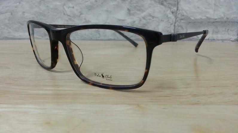 POLO club pc 4196 กรอบแว่นตาพร้อมเลนส์ มัลติโค๊ตHOYA ป้องกันรังสีคอม 3,500