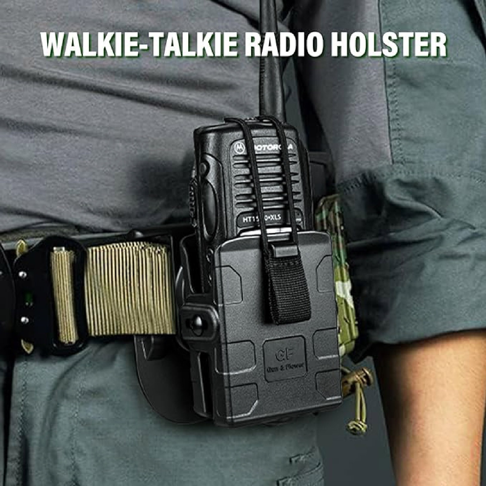 New. ซองวิทยุสื่อสาร Universal GF (GUN FLOWER Universal Radio Pouch) ❄ ผลิตจากวัสดุ Nylon เกรดคุณภาพ ❄ แผ่นหลังสามารถปรับความสูงได้ ❄ สามารถใช้ใส่วิทยุสื่อสารได้หลายขนาด ❄ รองรับวิทยุขนาดตั้งแต่ความสูง 9 - 17 cm. ❄ สามาร