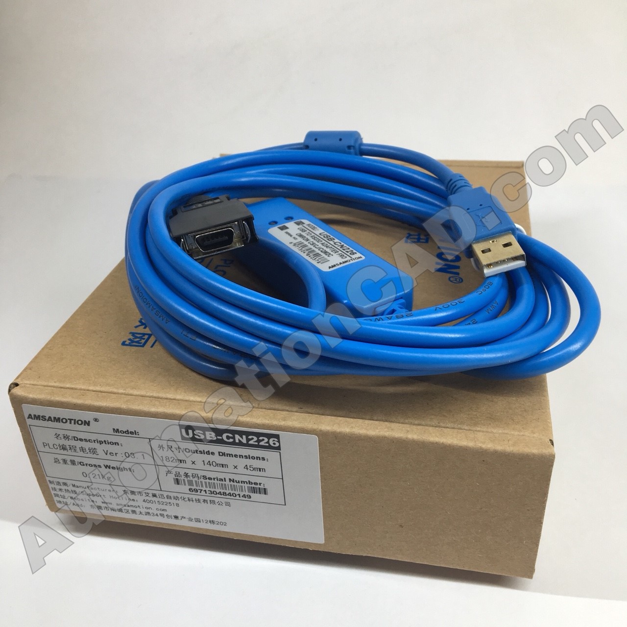 สายดาวน์โหลด OMRON CJ/CS USB-CN226 PLC OMRON Download cable OMRON CJ/CS Series