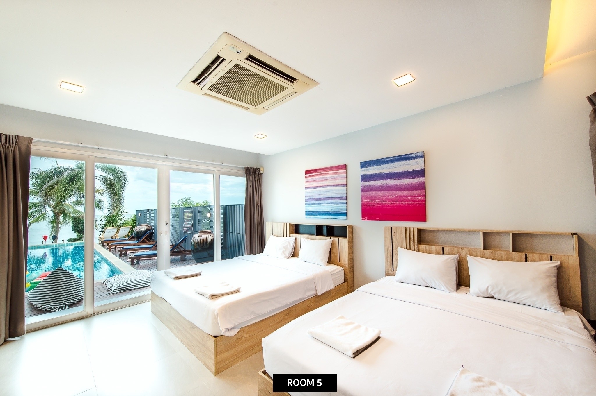 HR15006 บ้านพักหัวหิน บ้านซีไซด์ พูลวิลล่า