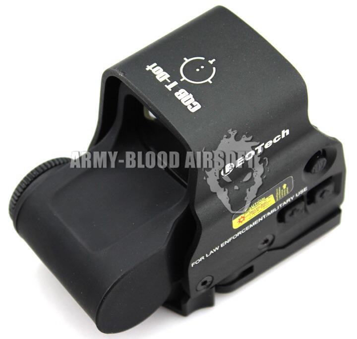 L-3 EOTech HWS EXPS3 Style Holographic Red Green Reflex T-Dot Sight with QD Mount & Case Side But (BK)