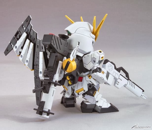 SD Gundam BB Senshi No.387 Nu Gundam[BANDAI]