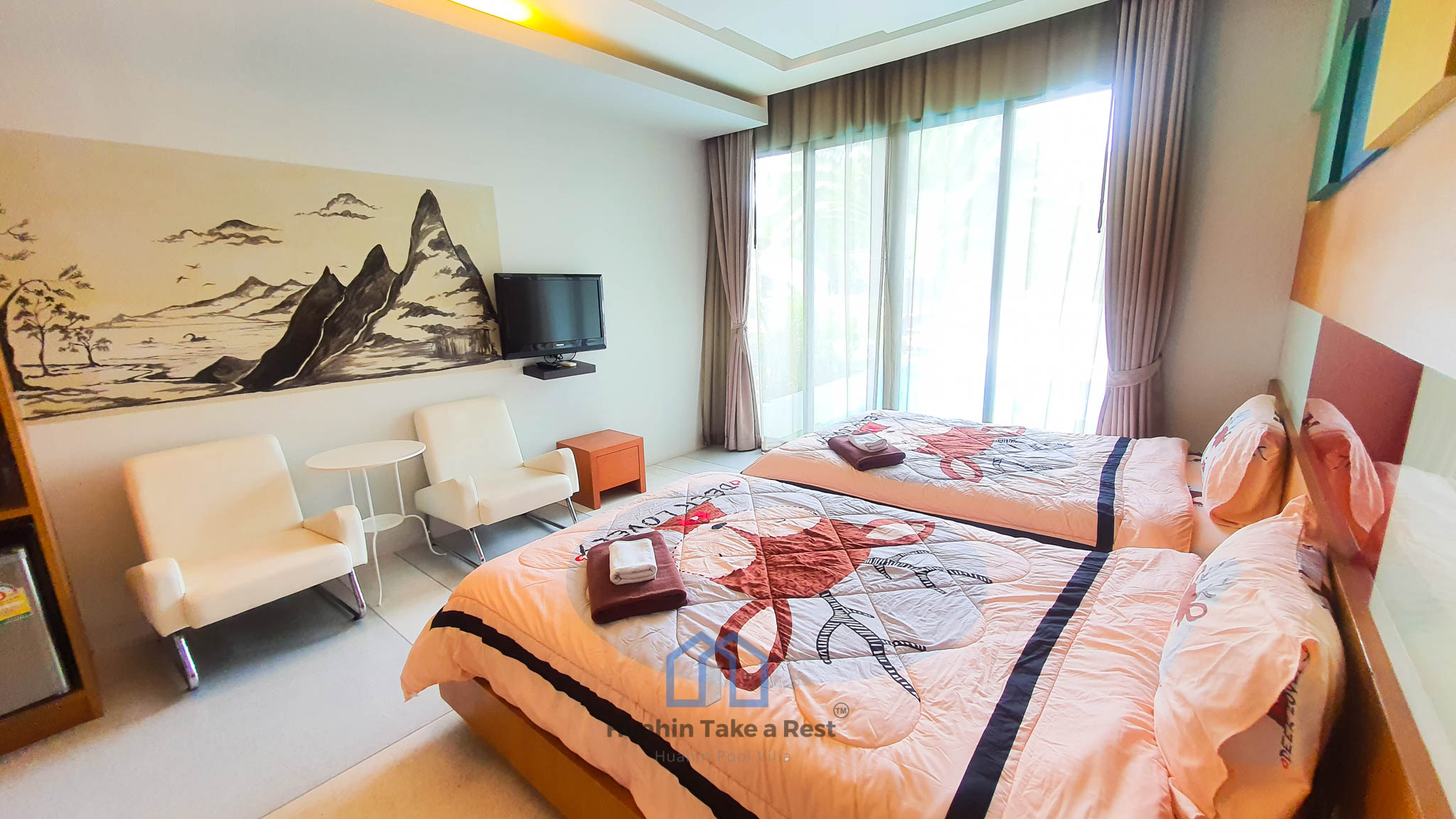 HR15034 บ้านพักหัวหิน บ้านมันตรา บีช (ใกล้ทะเล100ม.)