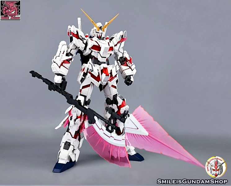 PG 1/60 UNICORN GUNDAM+LED UNIT+REMOTE[โมจีน DragonMomoko]