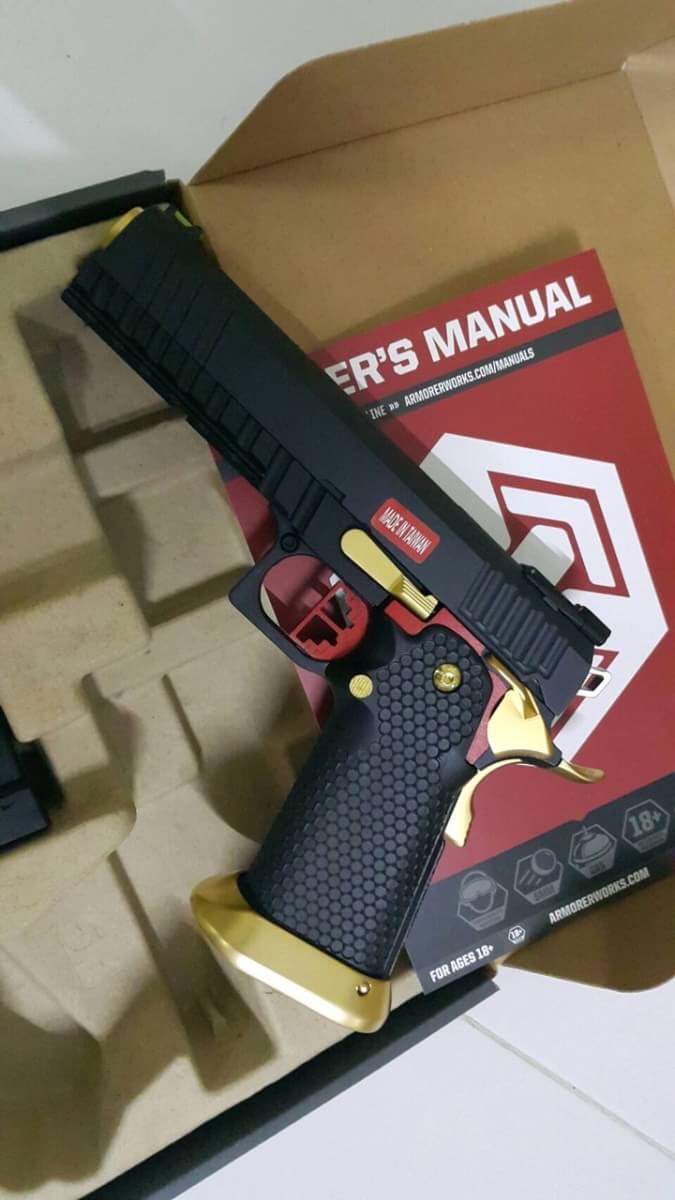 New.Armorer Works Hi-Capa 5.1 Standard GBB Pistol (Hybrid) ราคาพิเศษ