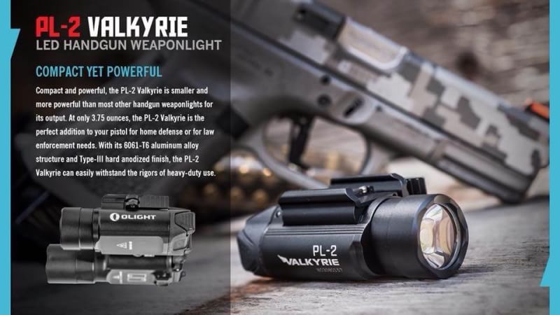 📢📢New Item‼️ Olight ‼️PL-2 ไฟฉายติดปืนตัวใหม่จาก Olight ใช้แบต CR123×2 ความสว่างสูงสุด 1200 ลูเมนส์ (คงที่ 600 ลุเมนส์) มีโหมดกระพริบ ติดตั้งได้ทั้งปืนสั้นและปืนยาว ราคาพิเศษ