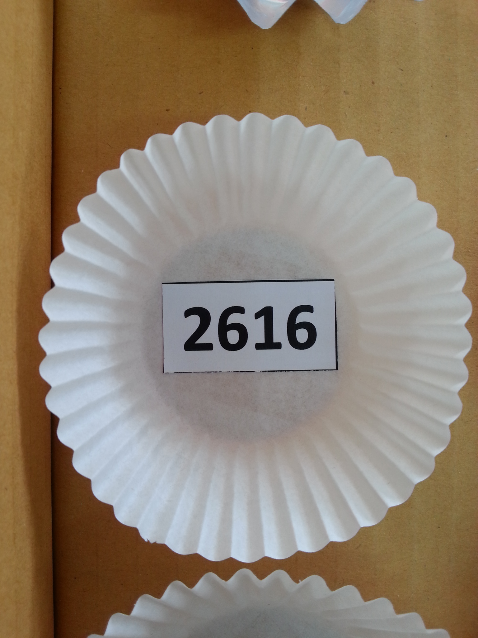 ถ้วยกระดาษไขขาว NO.2616 (800ใบ)