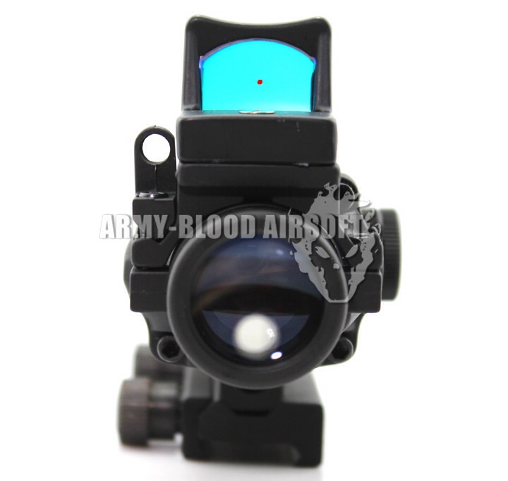 New.Trijicon ACOG TA31 Style 4x32 Scope Red Illuminated Auto Brightness W/ RMR RM01 Red Dot Reflex Sight(Red Type,Black)prev next ราคาพิเศษ