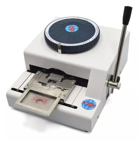 เครื่องปั๊มแท็ก แผ่นโลหะ TAG EMBOSSER เครื่องปั๊มนูนตัวอักษร