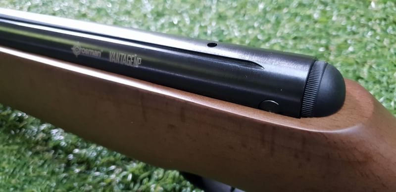 NewซปืนอัดลมCrosman Vantage NP Nitro cal.5.5mm Air Rifle ✔แรง SP : 950Fps. ✔บอดี้ไม้ Body Wood ✔น้ำหนัก Weight 2.9kg ✔ลำกล้อง 21" Barrell 12 เกลียว ✔ศูนย์หน้า-ศูนยหลังเรืองแสง Fiber Optic ✔ระบบหักลำสปริงแก๊ส