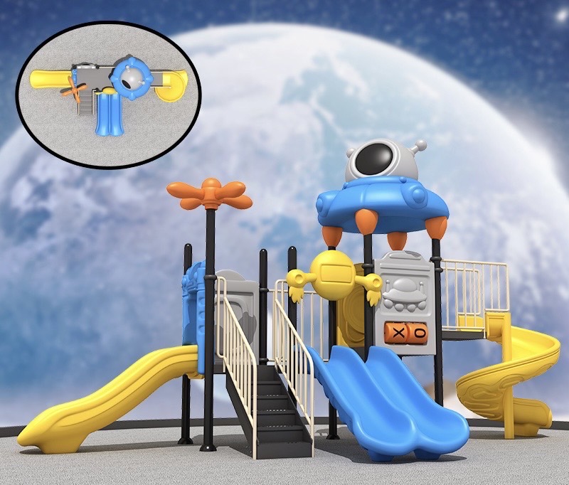 เครื่องเล่นสนาม ชุดยานอวกาศ