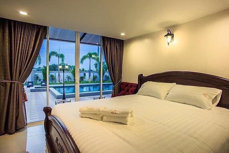 HR7006 บ้านพักชะอำ บ้านเดอะเกรซ พูลวิลล่า ชะอำ