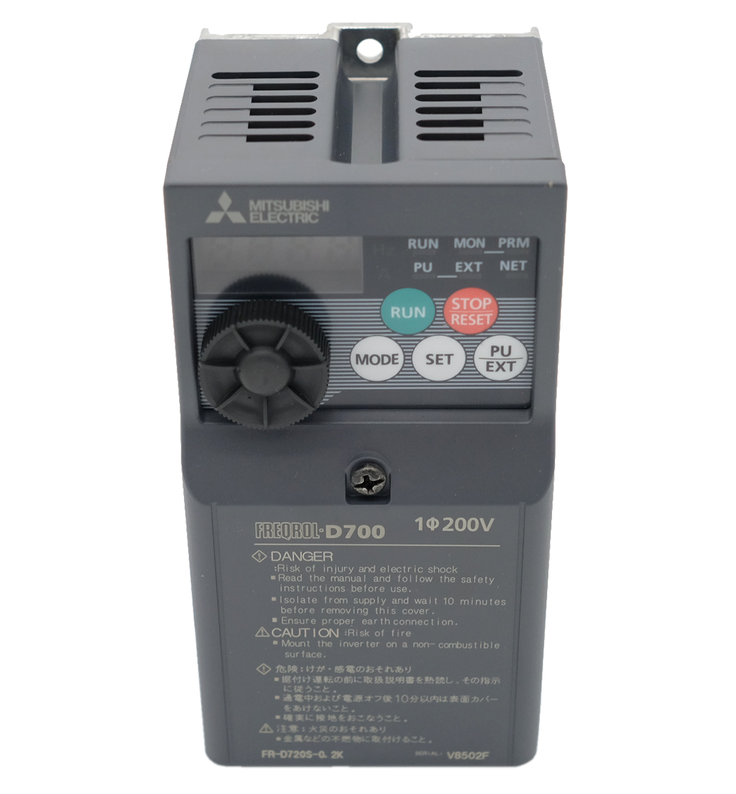 MITSUBISHI FR-D720S-0.2K INVERTER 0.2KW 220V