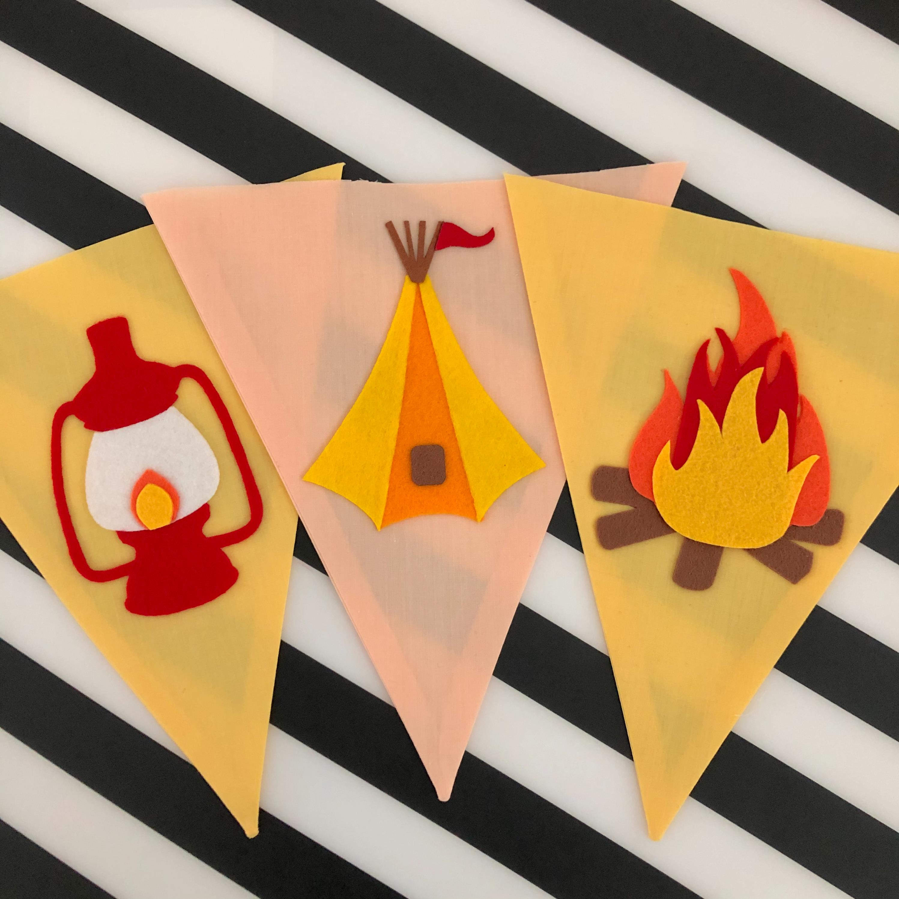 ธงแต่งเต็นท์