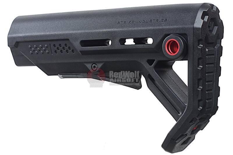 New.Strike Industries Viper Mod 1 Mil-Spec Carbine Stock for M4 Cmmg / M16 5.56 Series Black / Red ราคาพิเศษ