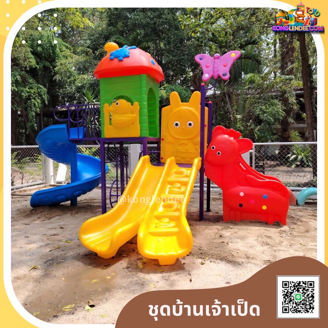 เครื่องเล่นสนาม ชุดบ้านเจ้าเป็ด