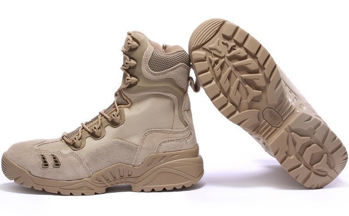 New.รองเท้า Magnum TACTICAL BOOT ข้อยาว หนังแท้ และผ้าคอดูร่า (CORDURA) ใส่สบาย ซิปข้าง ระบายอากาศดี ไม่อับ สีดำ. สีทราย ราคาพิเศษ