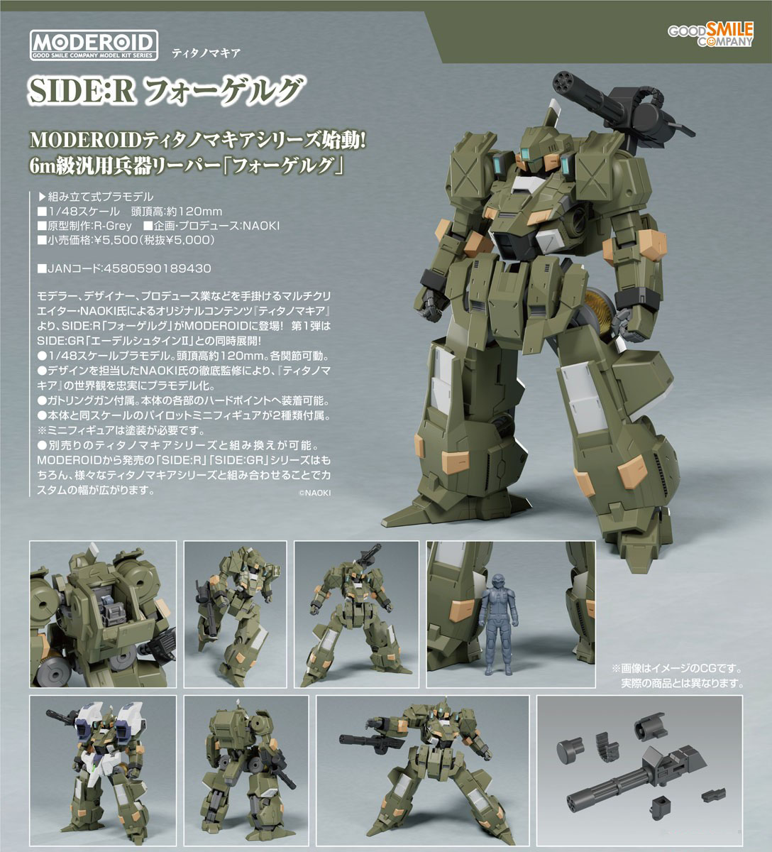 เปิดจอง : Moderoid Side: R Vogel'g
