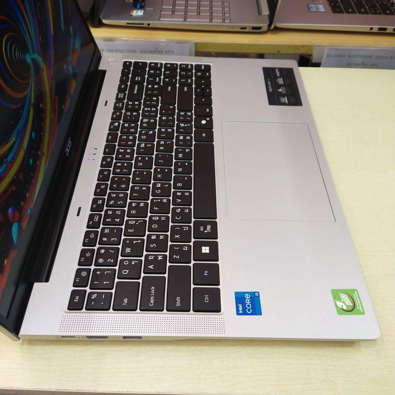 ACER ASPIRE LITE 16 AL16-52P-51Y1 ประกันศูนย์ Onsite 10/06/2027 สภาพเครื่อง 85%